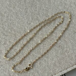 Saudi gold necklace 16"